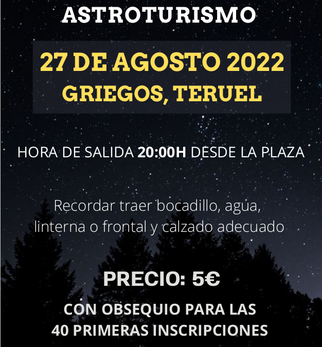 II Marcha senderista nocturna y jornada de astroturismo