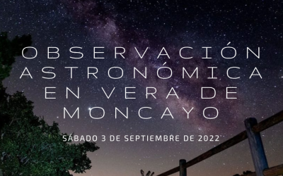 Observación astronómica en Vera de Moncayo